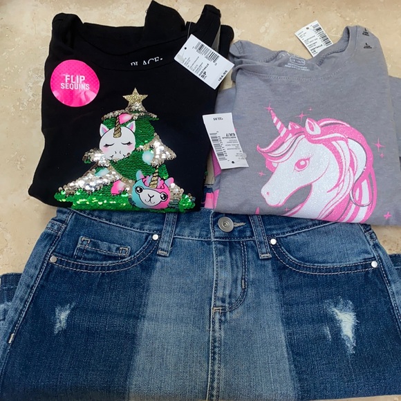 3 Piece Girl Bundle - 5-6 & 10/12 New